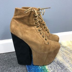 Jeffrey Campbell Freda platform boots